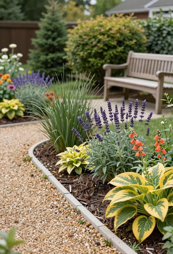 low maintenance perennial color self seeding