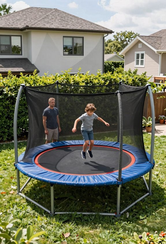 lower risk trampoline alternatives and safety features