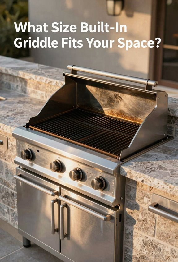 7 Best Built-In Griddle for Outdoor Kitchen 2026 2 measure cutout clearance height