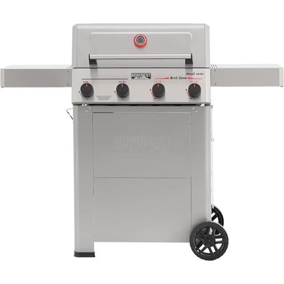 10 Best Premium Gas Grill Brands for 2026 8 Monument Grills 4 Burner Propane Gas Grill (Mesa II 410FBZ)
