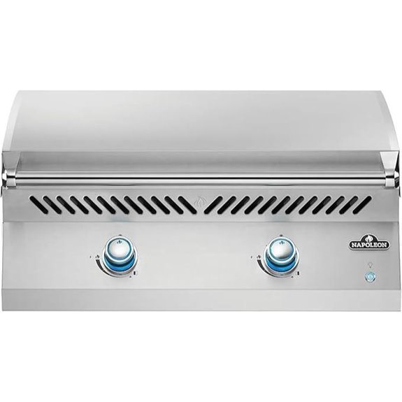 Napoleon Built-in 700 Series 32 Inch Propane Griddle - BIG32FTPSS