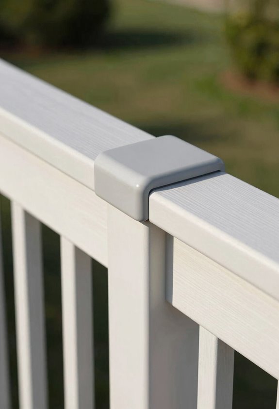 no stain composite pvc railings