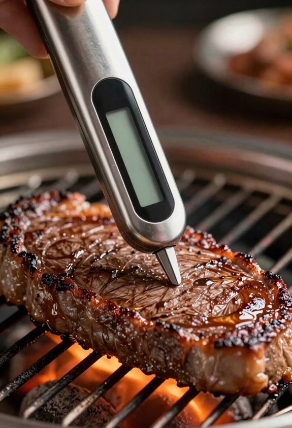 one second boiling durable thermometer