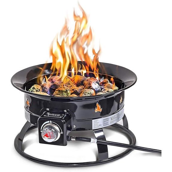 Outland Living Portable Propane Fire Pit (19-inch)