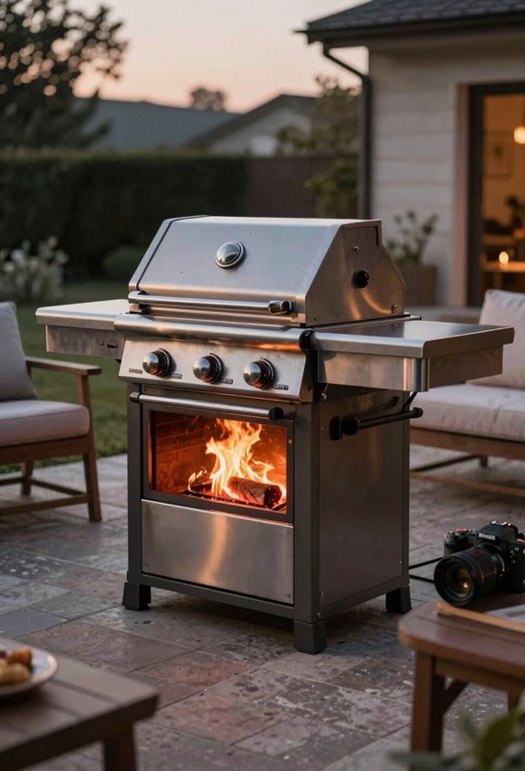 outvue versatile grill fire pit