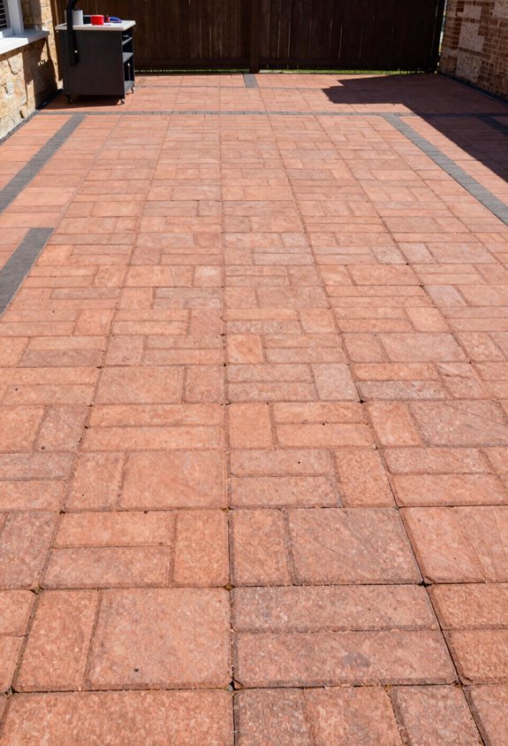 paver patio layout budgeting
