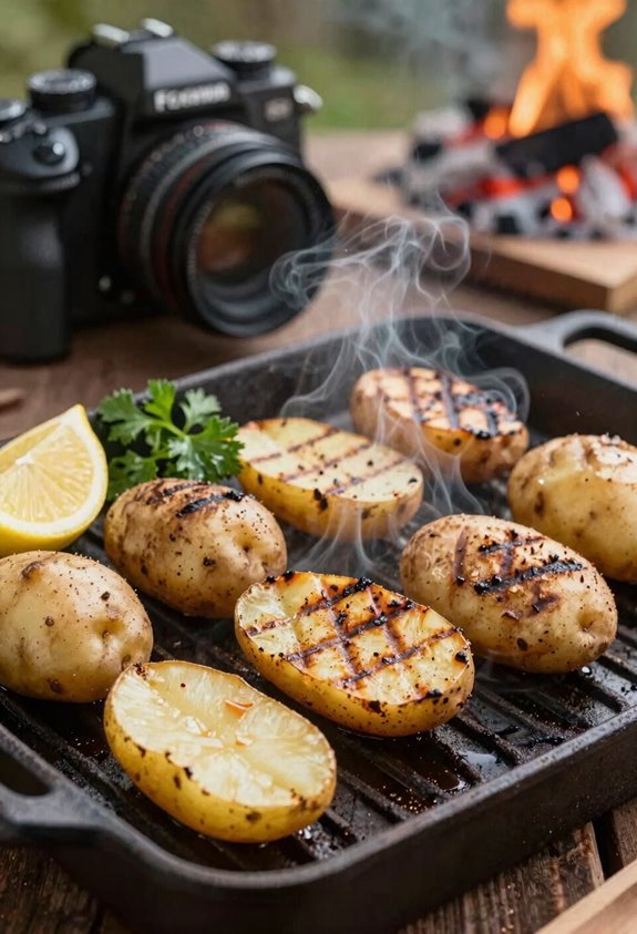 potato variety dictates grilling technique