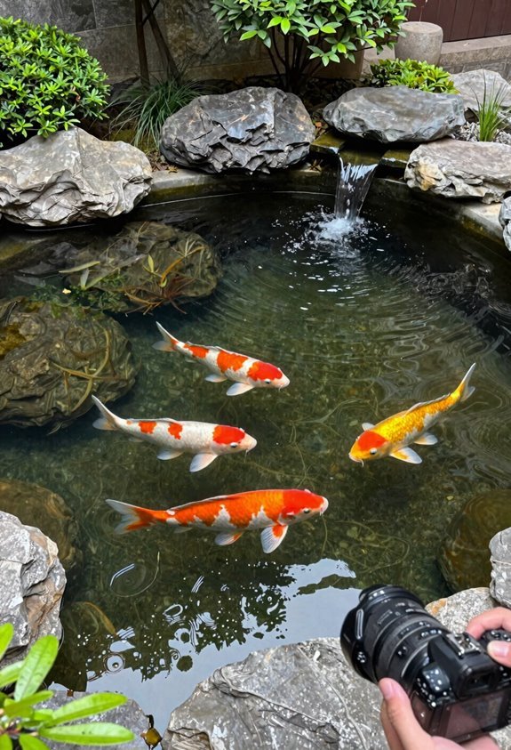 10 Backyard Koi Pond Ideas That Transform Your Space 3 predator protection at 3 4 feet