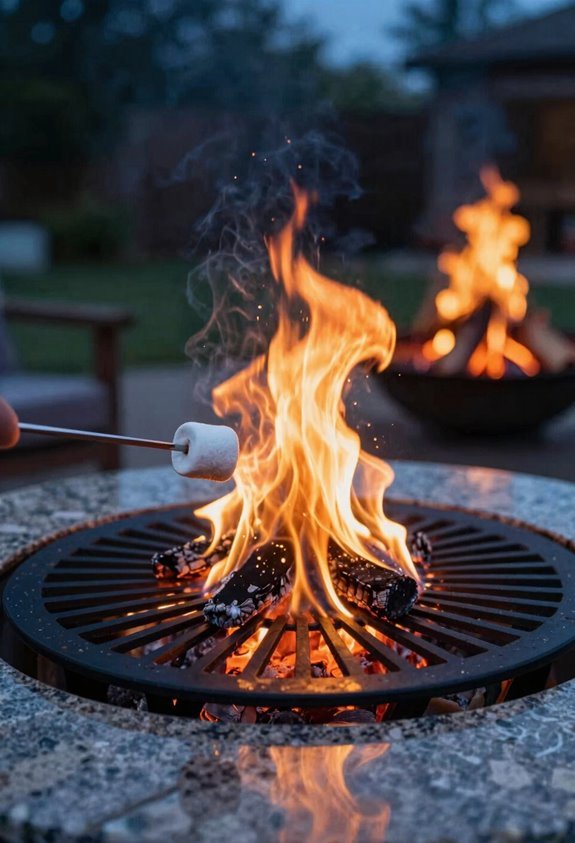 How You Can Roast Marshmallows on a Propane Fire Pit 2 propane burns cleaner hotter control