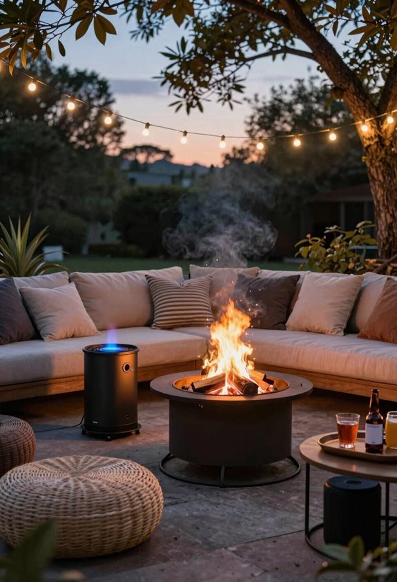 propane convenience versus wood authenticity