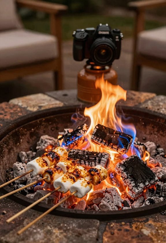 How You Can Roast Marshmallows on a Propane Fire Pit 1 propane fire pit marshmallow mastery