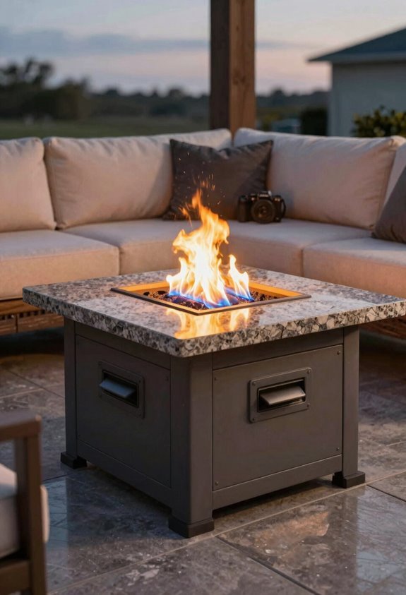 propane pit quick clean burn