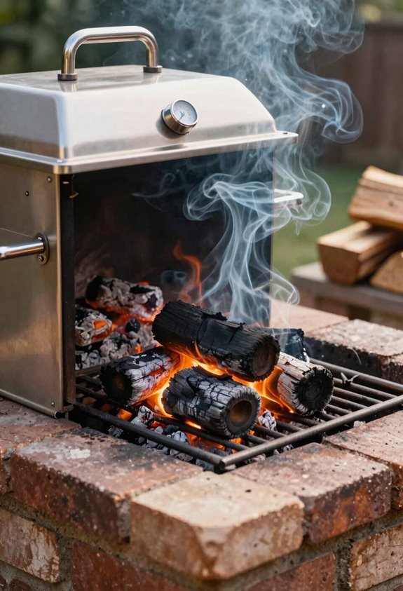 quality charcoal start two zone burn steady airflow