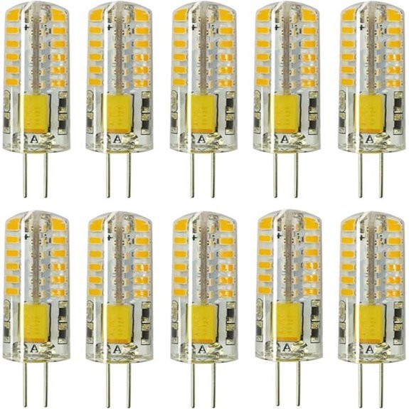 10 Best Outdoor Lighting Bulbs for 2026 4 RAYHOO G4 LED Bulbs 3W 12V (10-Pack Warm White)