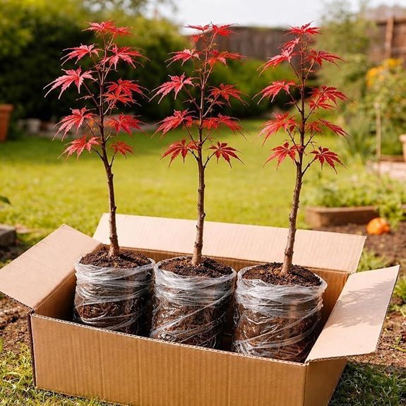 10 Best Shade Trees for Backyards in 2026 6 Red Maple Trees for Planting (3 Seedlings)