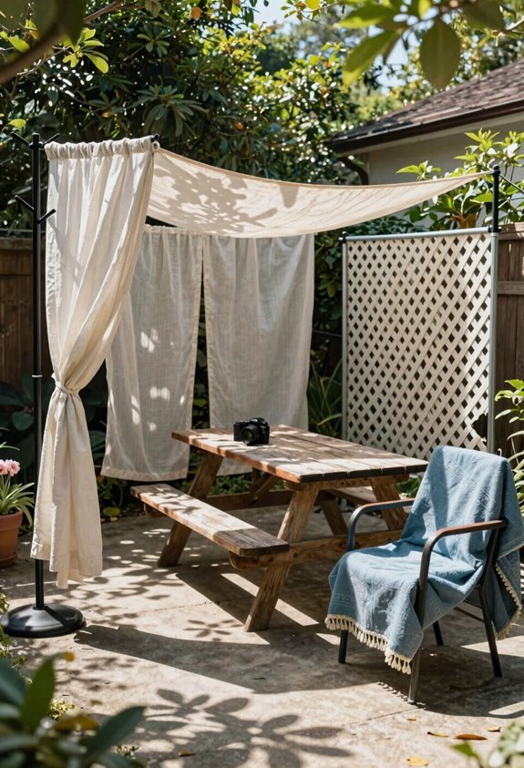 7 DIY Backyard Shade Ideas for Instant Relief 2 repurpose household shade solutions effectively