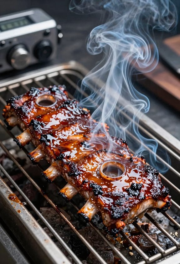 ribs tenderness via cues