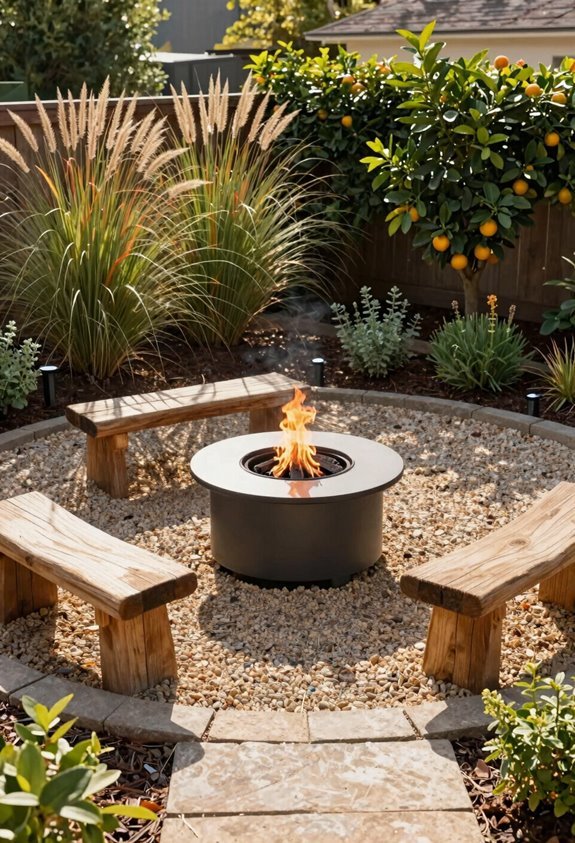 10 Budget-Friendly Backyard Fire Pit Landscaping Ideas 2 right location zoning safety details