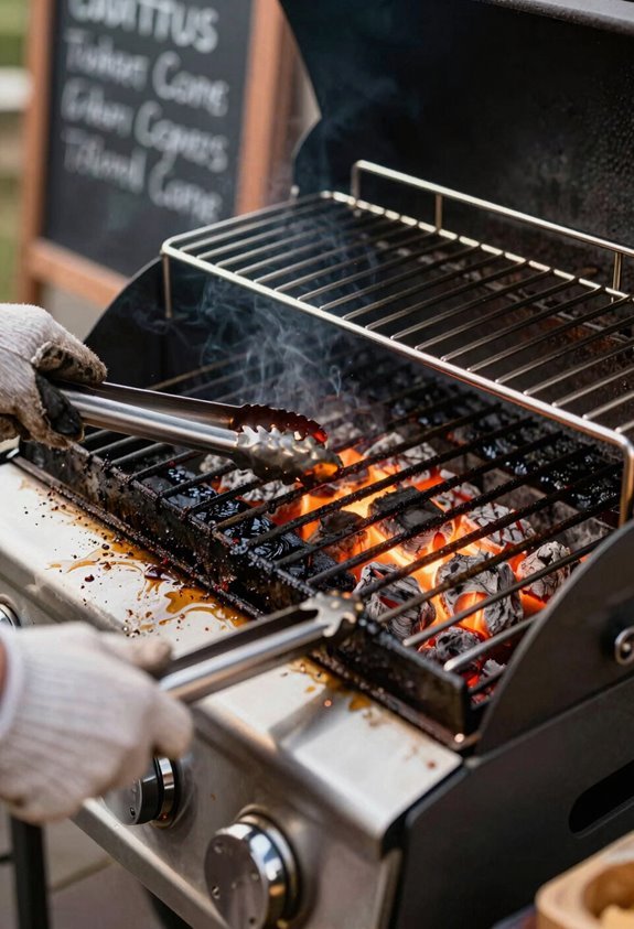 7 BBQ Tips for Beginners to Start Grilling Like a Pro 2 scrape oil preheat grill ready