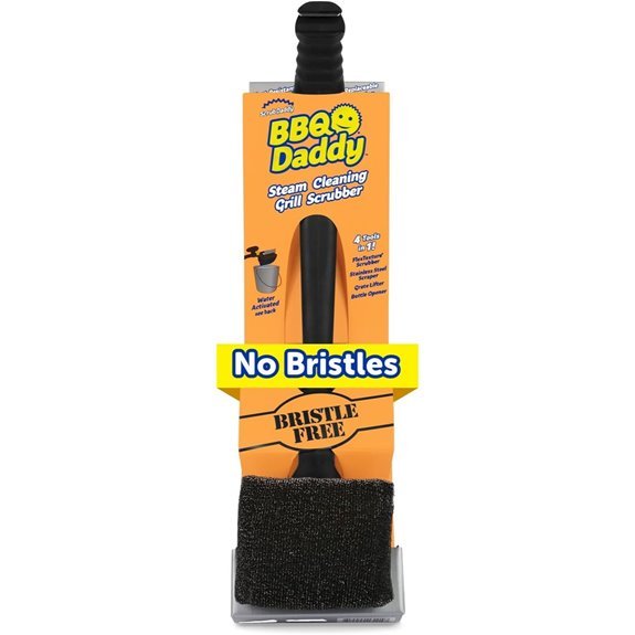 Scrub Daddy BBQ Daddy Grill Brush (Bristle Free)