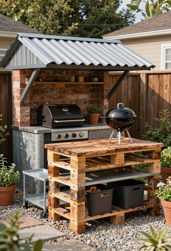 shade sails tarps budgeted roof