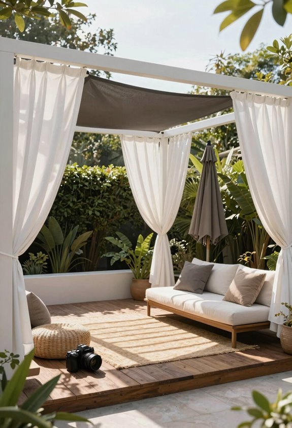 shade solutions under 300 pergola sail umbrella