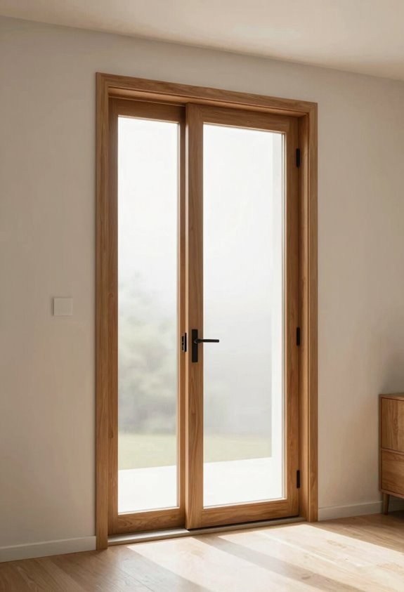 single door with sidelights compact light