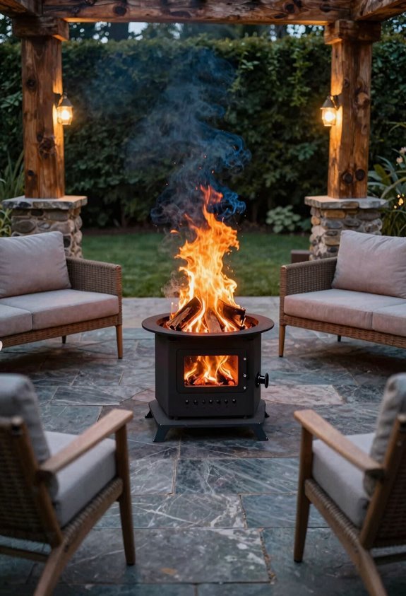 smokeless large group yukon fire pit