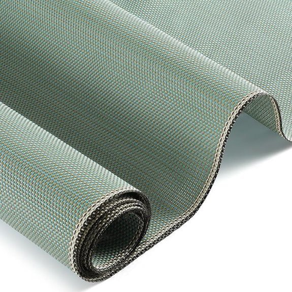 SmoothNovelty Vinyl Mesh Fabric for Patio Furniture Repair