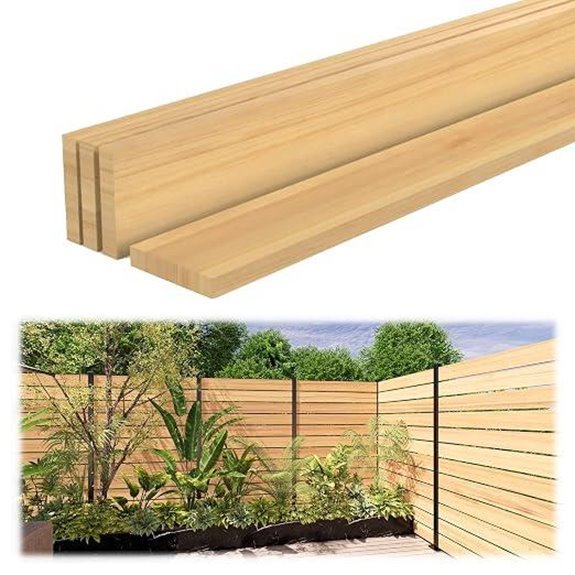 10 Best Wood for Pergola in 2026 3 Southern Pine Fence Boards 6 Feet (4-Pack)