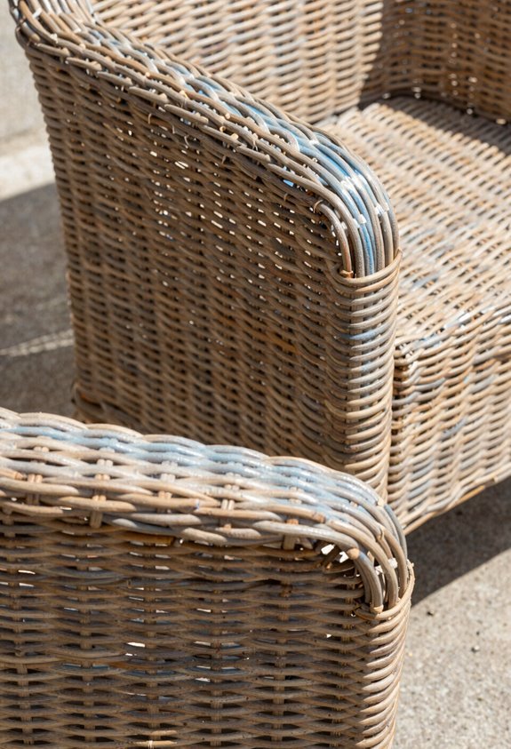 spray wicker from multiple angles