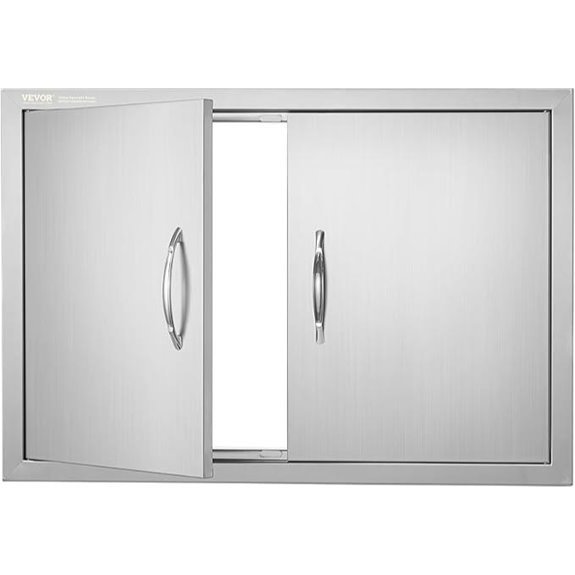 VEVOR Stainless Steel BBQ Access Door 30.5 x 21