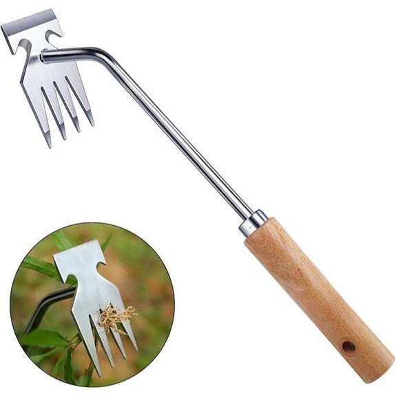 Stainless Steel Weed Puller Garden Tool