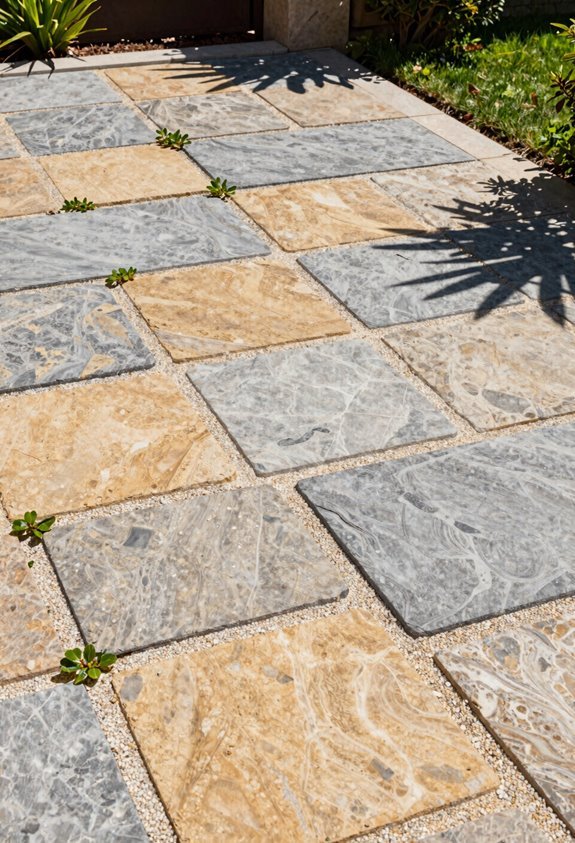 10 DIY Flagstone Patio Ideas You'll Actually Want to Build 5 stone dust bed gravel joints settled
