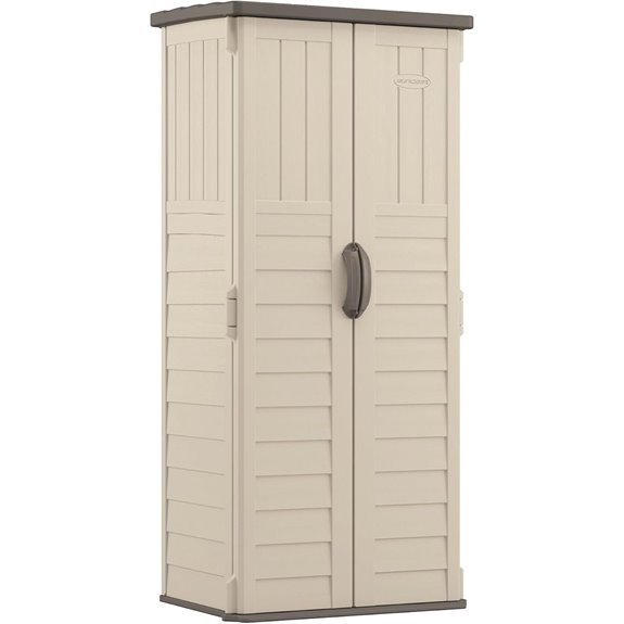 Suncast Vertical Outdoor Storage Shed