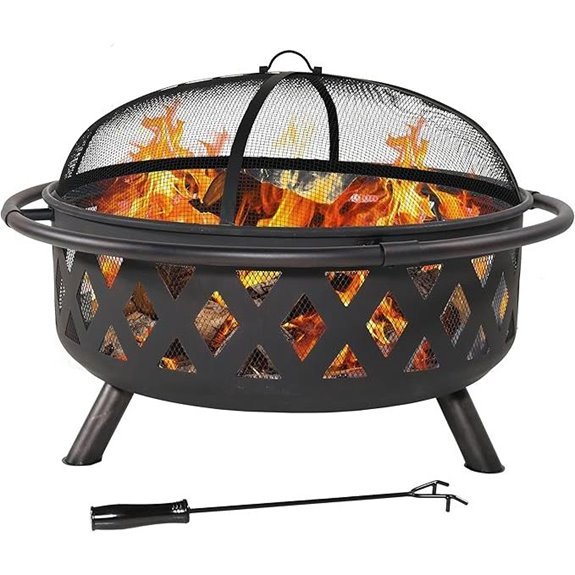 15 Best Outdoor Fire Pits for 2026 (Cozy Nights Guaranteed) 4 Sunnydaze 36-Inch Crossweave Outdoor Fire Pit with Accessories