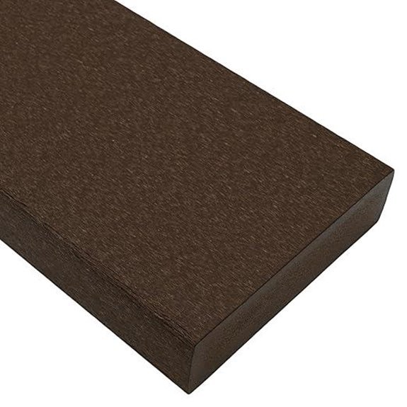 10 Best Wood for Pergola in 2026 2 BuyPlastic Tangent Poly Lumber Board Tudor Brown 36