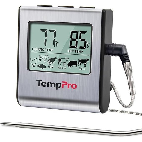 TempPro TP16 Digital Meat Thermometer with Probe
