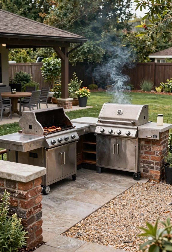 10 Backyard BBQ Area Design Ideas for Outdoor Entertaining 2 ten feet wind aware grill placement
