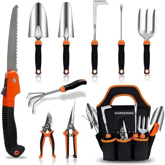 15 Best Garden Tool Sets for 2026 (Plant Parents Rejoice) 13 10-Piece Stainless Steel Garden Tool Set with Storage Bag