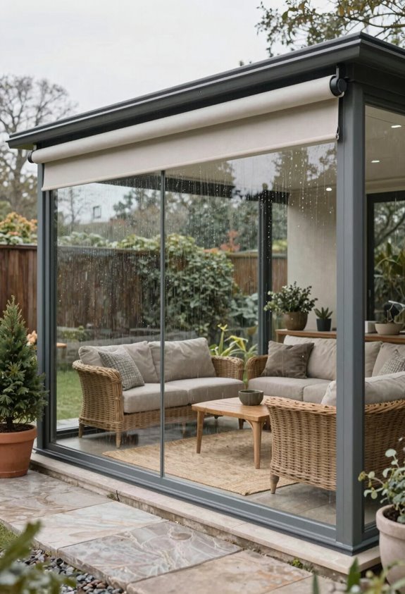 5 Best Ideas for Enclosing a Patio for Year Round Use 4 three season breathable patio enclosure