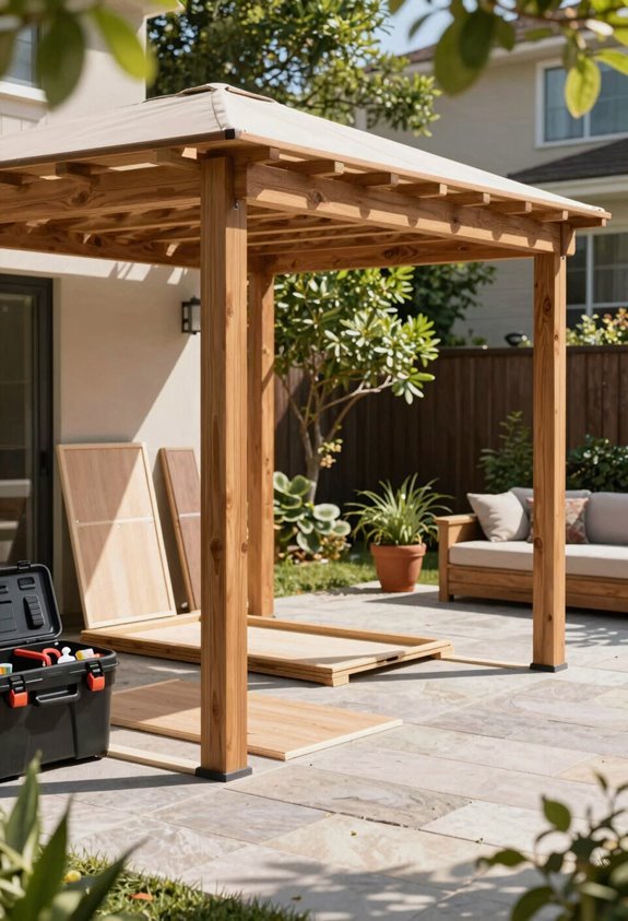toja grid pergola weekend upgrade