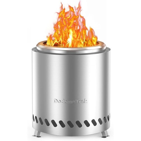 10 Best Affordable Fire Pits for 2026 (Budget-Friendly Warmth) 9 Tabel Top Mini Portable Firepit 5.5 Inch Stainless Steel