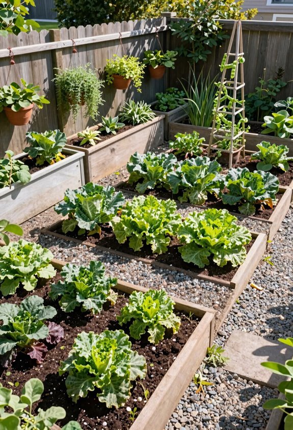 10 Backyard Vegetable Garden Ideas That Maximize Small Spaces 1 track sun exposure optimize containers