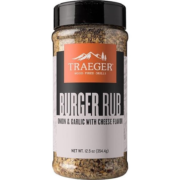 Traeger Grills SPC258 Burger Rub with Onion & Garlic with Cheese Flavor