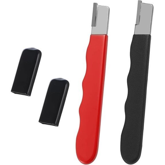 15 Best Garden Tool Sharpeners for 2026 5 2Pcs Garden Tool Blade Sharpener (Red+Black)