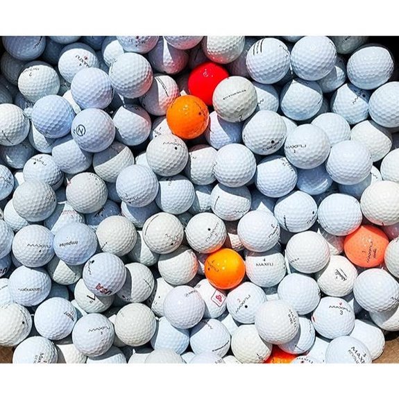 10 Best Backyard Practice Golf Balls for 2026 10 72 Shag/Practice/Hitaway/Range Used Golf Balls Mix in Mesh Bag
