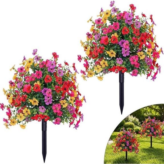 7 Best Pool Landscaping Plants for 2026 5 UV Resistant Faux Topiary Ball Plants 2-Pack