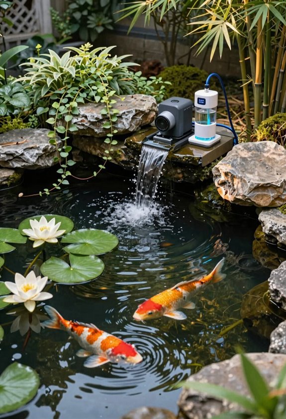 10 Backyard Koi Pond Ideas That Transform Your Space 8 variable speed pumps smart dosing