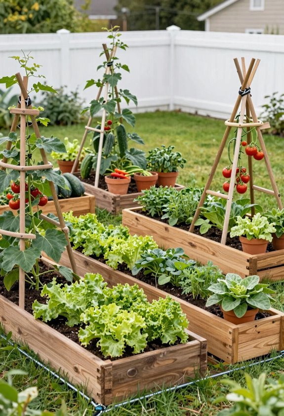 10 Backyard Vegetable Garden Ideas That Maximize Small Spaces 3 vertical crops save space boost yields